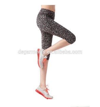 wholesale oem women digital printing fashional legging running pants/sexy fitness compression pants