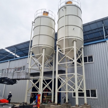 Silos de ciment prêt pour les plantes de mélange en béton