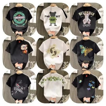2024 Newest Custom 100% Cotton Branded Men's T-Shirts