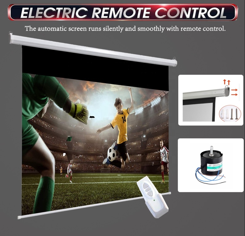 Photon Screen home cinema Electric Projector Screen