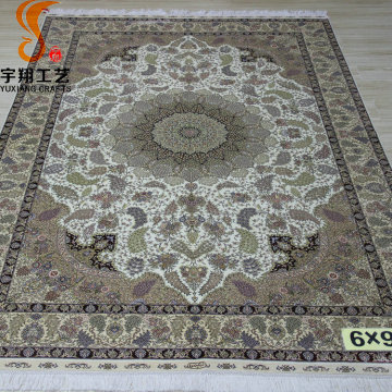 hand made oriental art silk carpet for sale in nanyang