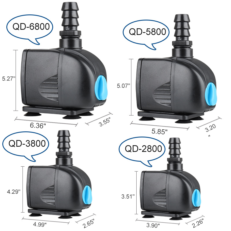 المضخة الغاطسة المائية الأكثر مبيعًا QD-6800