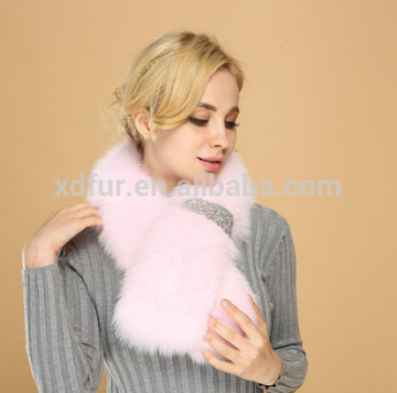 factory wholesale fox fur scarf realr winter fur collar