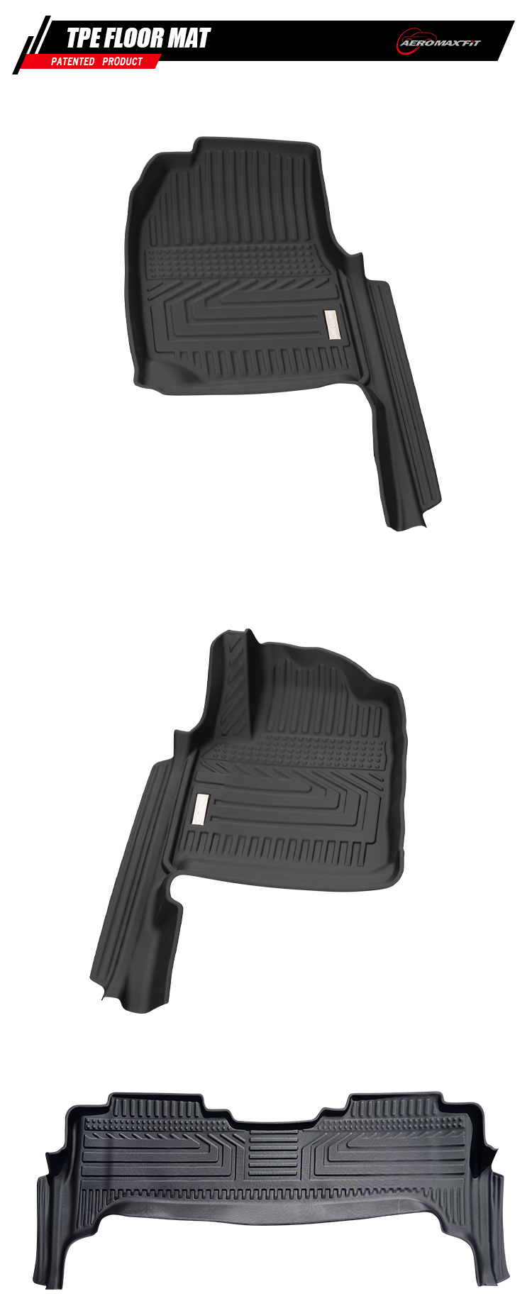 Toyota LC100 floor mats Left driver's seat_02