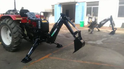 Rima Front End Loader Mini Tractor: Farm Excavation and Backhoe Work
