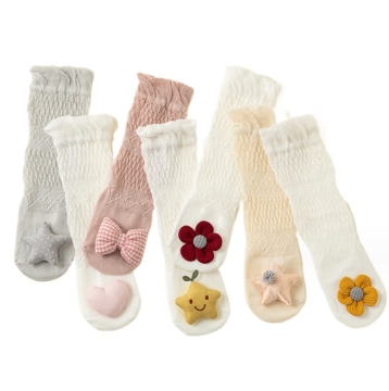 Coral Velvet Socks: Winter Plus Velvet Thickening Baby Sleeping Socks for Parent-Child Use