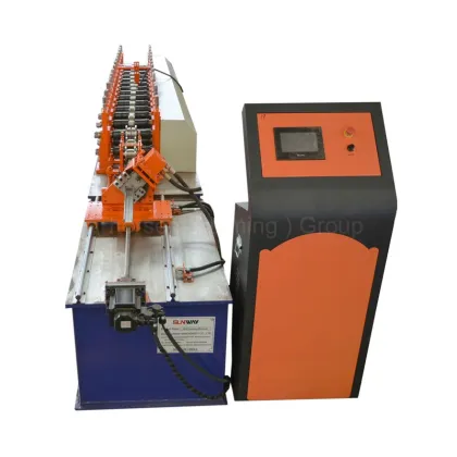 renown manufacturing light steel keel furring roll forming machine hydraulic decoiler manufacturing