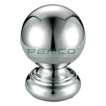 PJ-C101卸売装飾ステンレス鋼のバラストレードボールとネジアクセサリー