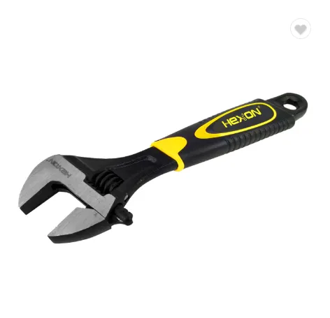 High Quality Adjustable Wrench with PVC Handle - 201081