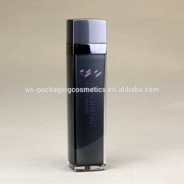 Square Jars Skin Care Pump Acrylic 120ML Square Toner Bottle