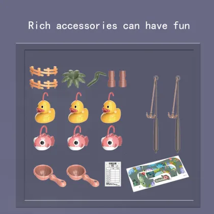 Kids Fishing Toys Electric Water Cycle Music Light Baby Bath Toys Child Game Play Fish Outdoor Toys Fishing Games For Children