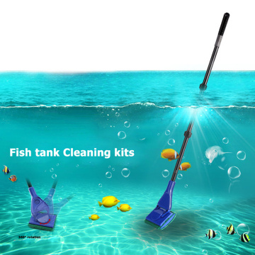 Kit de limpeza de ferramentas de limpeza de aquário kit de limpeza de tanques de peixes