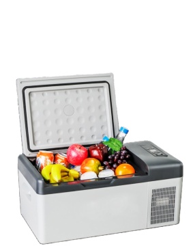 Portable 12V/24V DC Car Fridge Freezer: Ideal for Car, Home, and Travel