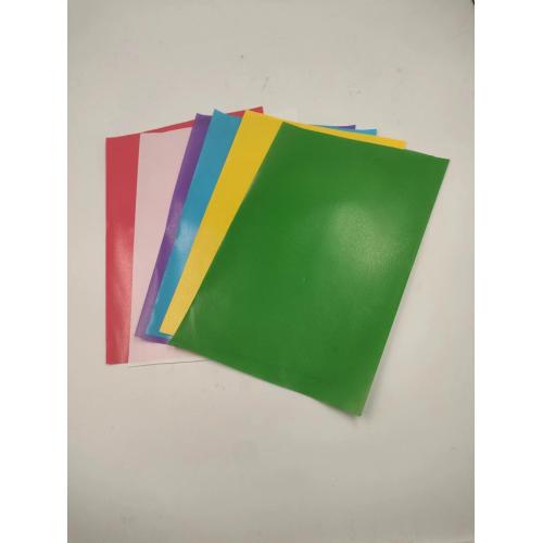 Folha de PP de tamanho A4 para capas de encadernação de notebook
