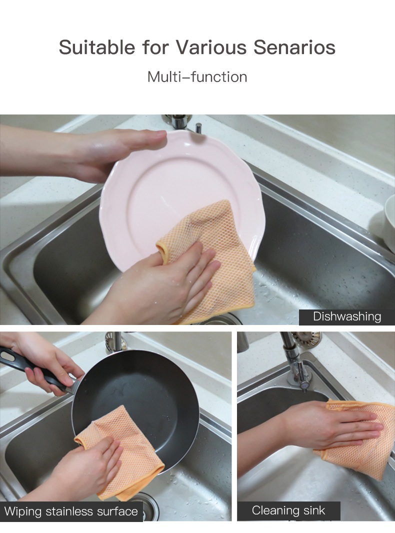 dish cleaning rags