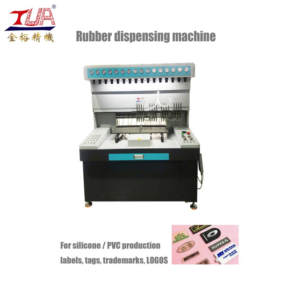 Rubber Logo Accessories Making Machine For Ga