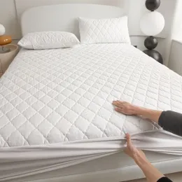 Solid Color Washable Mattress Protector