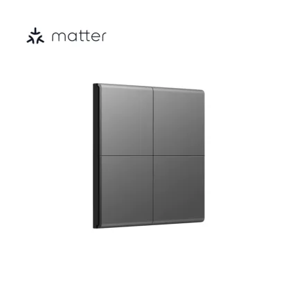 Smart Home Control: Matter HomeKit App for 10A 2200W Devices in Bedrooms and Villas, Compatible with Alexa, Google Assistant, SmartThings, 110V-240V
