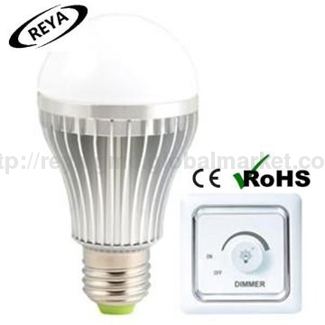CE & ROHS & FCC certifiée 360 degrés ampoule led dimmable