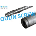 Tornillo y barril de 45 mm para PE Ldpe Hdpe Lldpe Film Extrusion