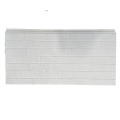 White Brick Texture PUSandwichPanel for Modern Home Facade