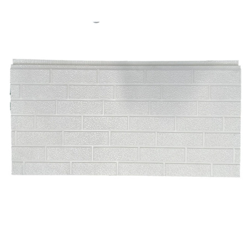 White Brick Texture PU Sandwich Panel