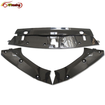 Carbon Fiber Engine Bay Dress UP Kit 3 Pcs for Nissan GTR R35 2008-2018