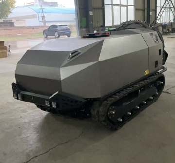 Remote Controlled Crawler Type Atomizing Boom Sprayer Fogging Machine for Orchards
