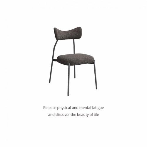 China Luxury dining chair metal frame Factory