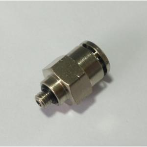 Air-Fluid Nickel-Plated Brass Straight P.T.C Fittings