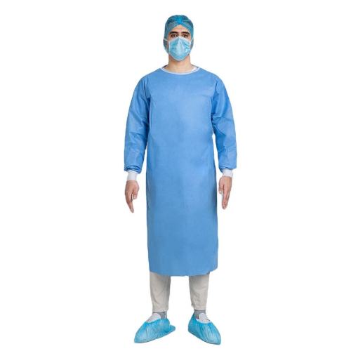 Disposble non sterile isolation gown