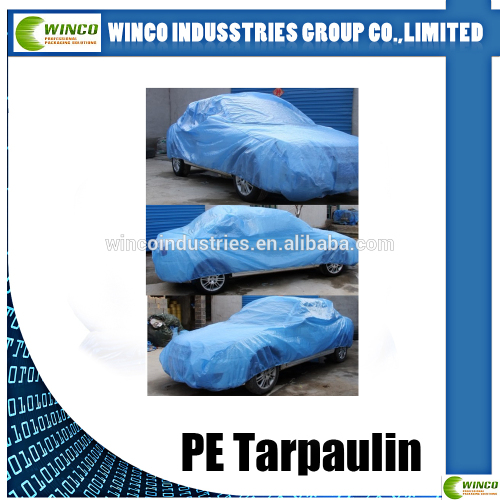 customized pe tarpaulin to rain resistant and anti-uv