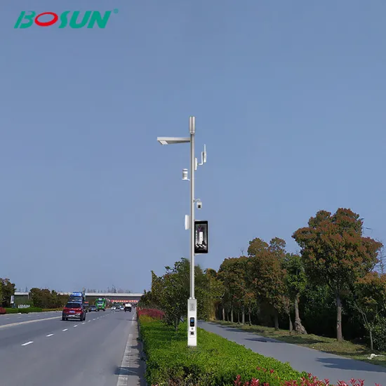 4G/5G Smart CCTV Camera Poles for Bosun Street Lights