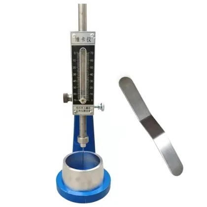 Cement Consistency and Setting Time Tester (Vicat Apparatus)