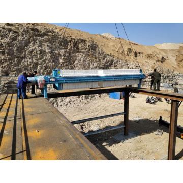 Filter Press Waste Water Equipment Sludge Dewatering Machine