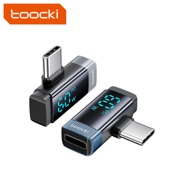 Toocki USB C to USB A Adapter: iPhone Female to Type-C Male Charging and Data Transfer" 

However, since the exact wording needs to stay true to your phrase, a more fitting title directly from your provided text might be:

"Toocki USB C to USBC Adapter: i