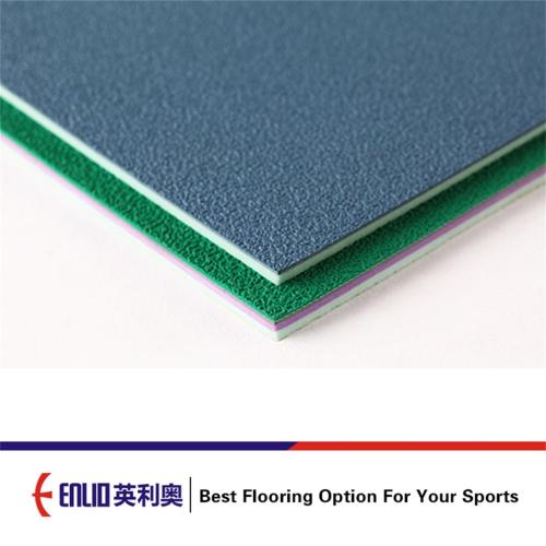 Enlio PVC Badminton court mat with with BWF