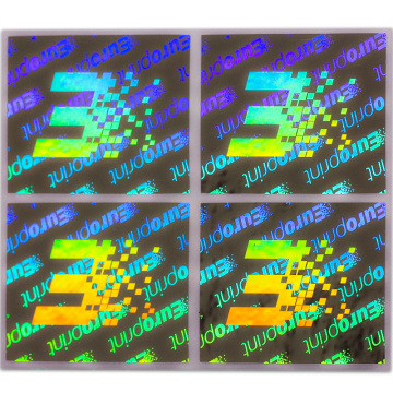 Пользовательские Сделайте голографический наклейка этикетки безопасности пользовательские голограмма стикер этикетки 3D голограмма стикер