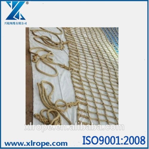 12mx12m 20mm Sisal Rope Helideck Landing Net Platforms Use, High