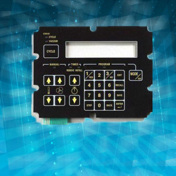 Custom-made electrical membrane Switches Panel with Non-conductive Layer and Screen Printed Graphics Overlay