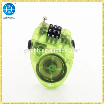 Retractable cable lock SKI & Snowboard lock