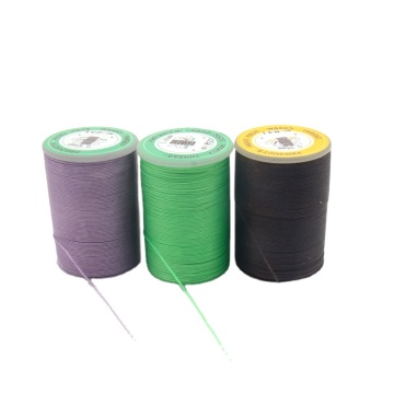 Round Galaxies: Exploring 0.1mm and 0.8mm Waxed Thread for Leather Sewing