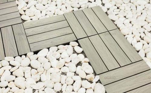 WPC Deck Tiles Oakio 1