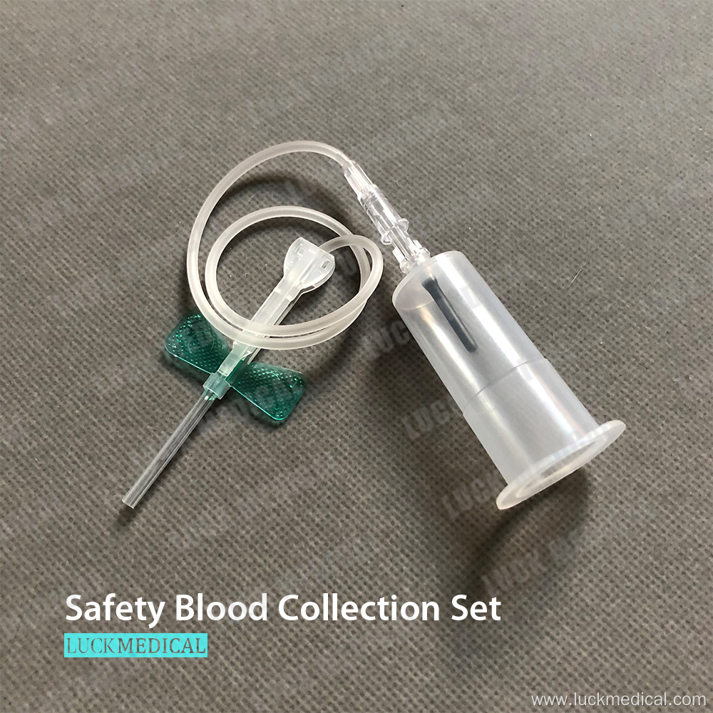 Safety Blood Collecting Unit