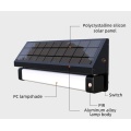 Dual led kleur aluminium solar led wandlamp