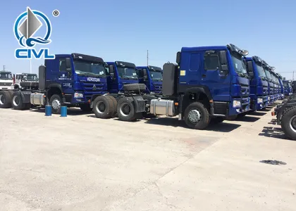 Double Sleeper 10 Wheels Tractor Truck Head