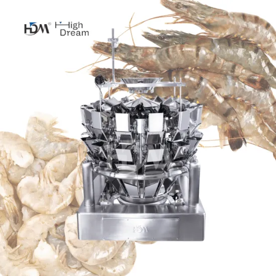 Anti-Stick Semi-Automatic Screw Type Multihead Weighing Machine