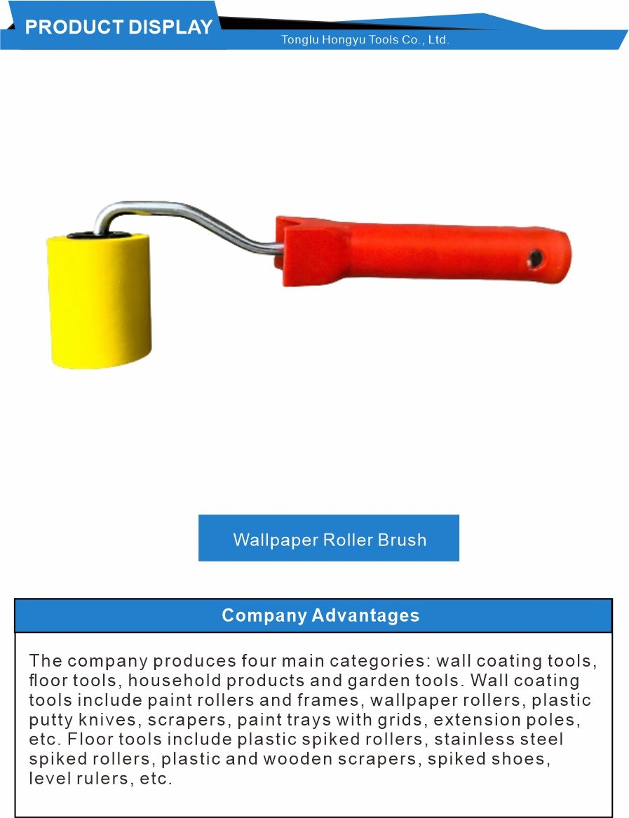 Mini Wallpaper Press Roller Tool