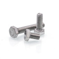 SS304 HEX HEX HEAD BOLT M5