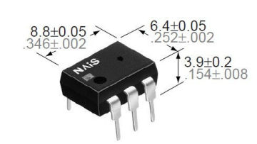 Aqv257m He (high-function Economy) Type [1-channel (form A) Type] Relay Nais Low Signal Relays Dip